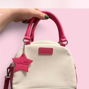 Pink and White Mini Bag